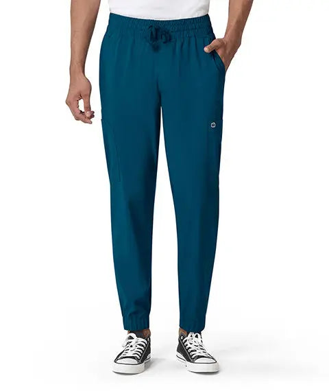 W123 Men's Cargo Jogger Pant by WonderWink