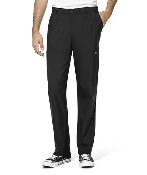 W123 Men's Flat Front Cargo Pant by WonderWink