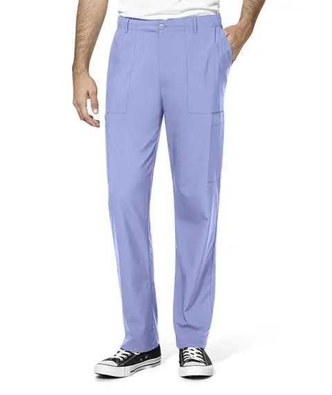 W123 Men's Flat Front Cargo Pant by WonderWink