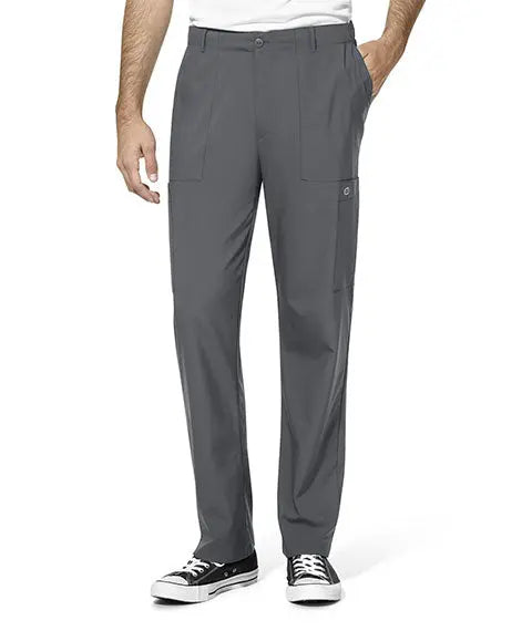 W123 Men's Flat Front Cargo Pant by WonderWink