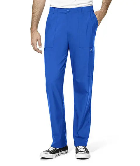 W123 Men's Flat Front Cargo Pant by WonderWink