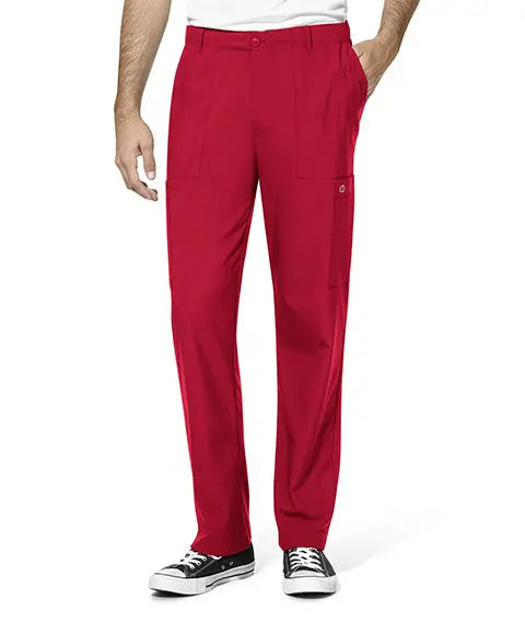 W123 Men's Flat Front Cargo Pant by WonderWink