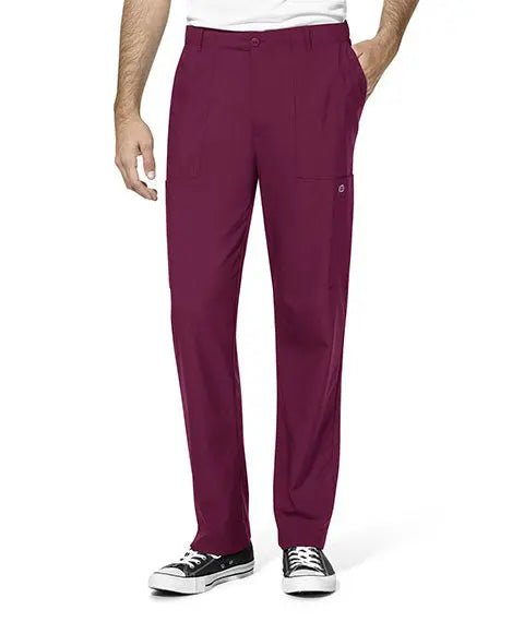 W123 Men's Flat Front Cargo Pant by WonderWink