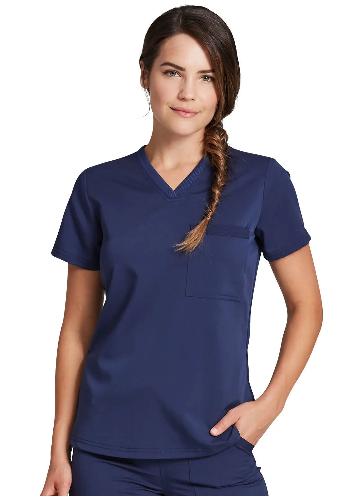 Suzi Q’s Scrubs & A Whole Lot More DICKIES Balance Women's Tuckable V-Neck Top %product