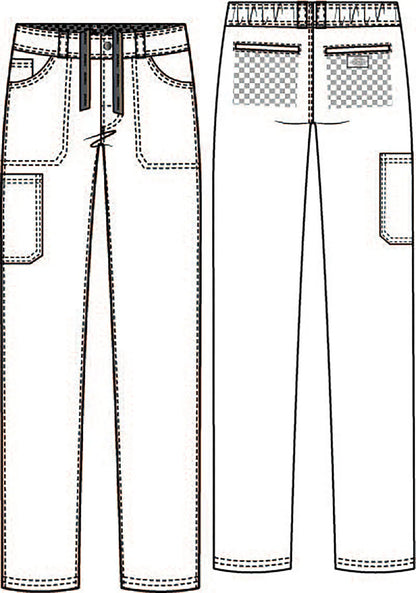 Suzi Q’s Scrubs & A Whole Lot More DICKIES Retro Men's Natural Rise Straight Leg Pant %product