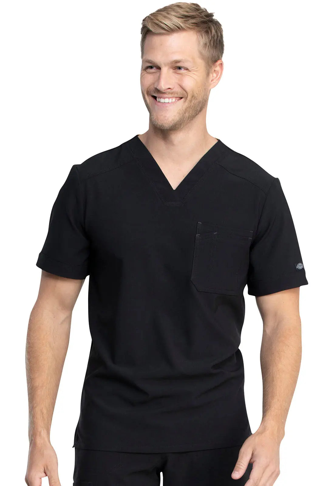 Suzi Qs Scrubs & A Whole Lot More DICKIES Retro Men's Tuckable V-Neck Top %product