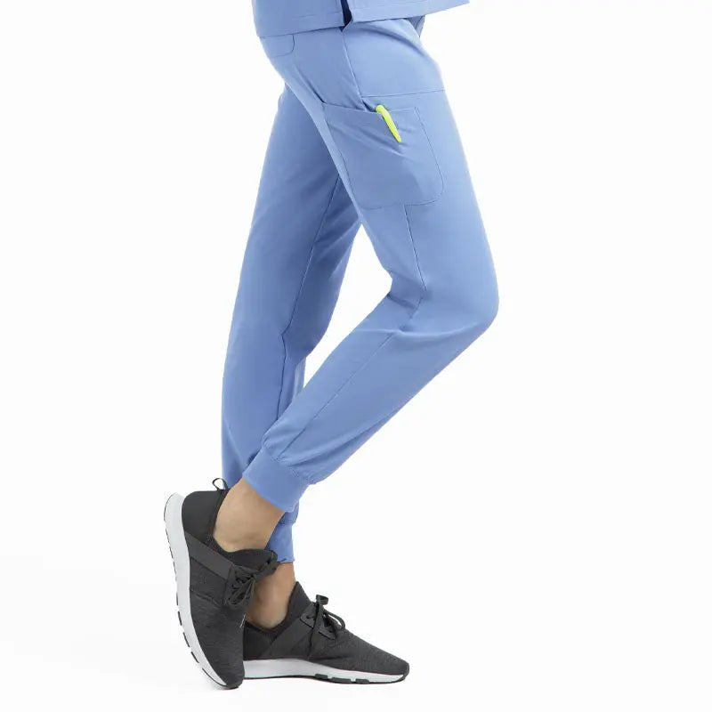 Suzi Qs Scrubs & A Whole Lot More Matrix Impulse Women's Knit Yoga Waistband Jogger Pant by Maevn %product
