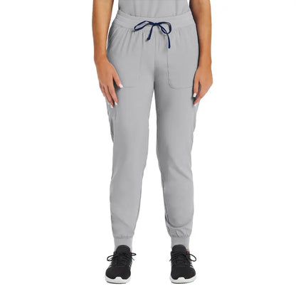Suzi Qs Scrubs & A Whole Lot More Matrix Impulse Women's Knit Yoga Waistband Jogger Plus Pant by Maevn %product