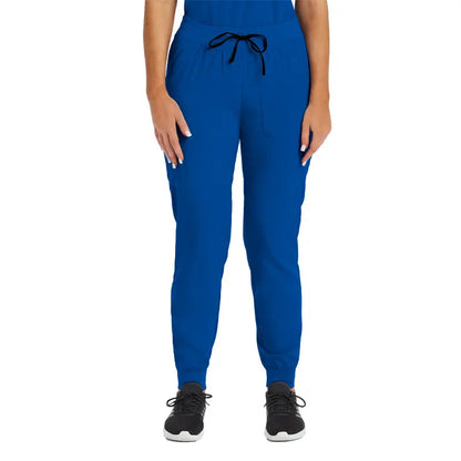 Suzi Qs Scrubs & A Whole Lot More Matrix Impulse Women's Knit Yoga Waistband Jogger Plus Pant by Maevn %product