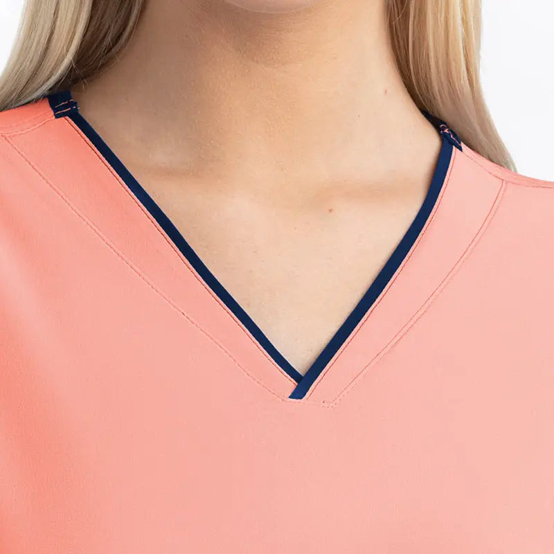 Suzi Q’s Scrubs & A Whole Lot More Matrix Impulse Women's Shaped Solid Plus Top by Maevn %product