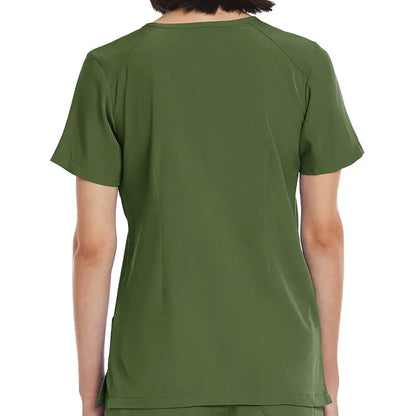 Suzi Q’s Scrubs & A Whole Lot More Matrix Impulse Women's V-Neck Plus Top by Maevn %product