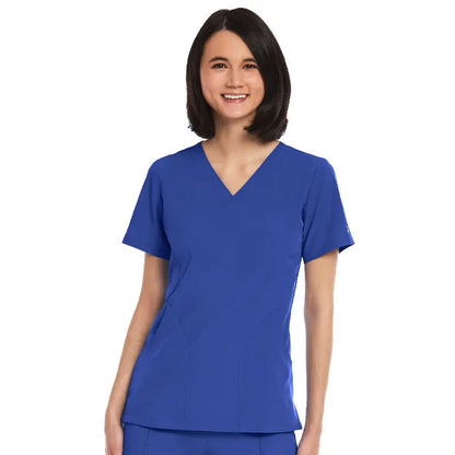 Suzi Q’s Scrubs & A Whole Lot More Matrix Impulse Women's V-Neck Plus Top by Maevn %product