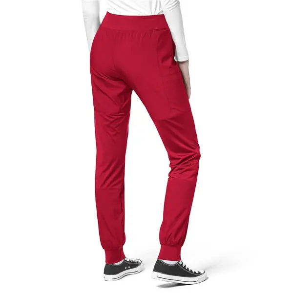 W123 WOMEN'S COMFORT WAIST CARGO JOGGER PANT by WonderWink